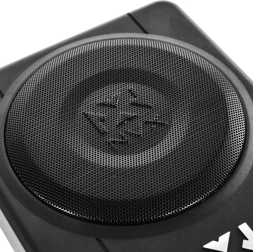 Miniatura 5 de NVX QBUS8P 300W Peak (150W RMS) amplificado y cargado 8 pulgadas con puerto debajo del asiento Sistema de subwoofer universal de graves rápidos