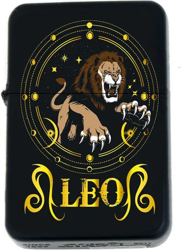 Miniatura 30 de Signos del zodiaco, símbolos del horóscopo, colección de iconos de astrología, infinito negro mate a prueba de viento, encendedores (Virgo) - Regalo