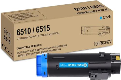 Phaser 6510 / Workcentre 6515 - Cartucho de tóner de alta capacidad compatible con Xerox 106R03477 para Xerox WorkCentre 6515DN 6515DNI 6515DNI