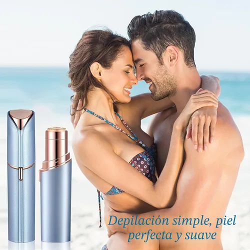 Miniatura 7 de innobeaut Depilación facial para mujeres, removedor de vello facial eléctrico sin dolor para cara, labios, barbilla con USB recargable, azul