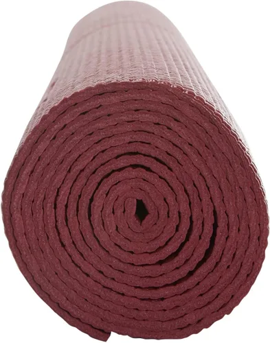 Miniatura 2 de Everyday Yoga Estera Deluxe, espaciosa de 72"x24" antideslizante para cómodos entrenamientos en casa, extra gruesa de 3-5mm Merlot