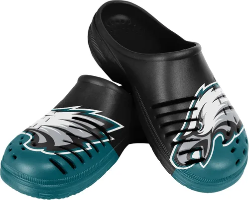 Miniatura 16 de FOCO - Sandalias de agua de jardín con logotipo de equipo de la NFL, para hombre, pantuflas, zuecos