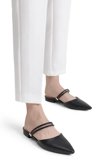 Miniatura 5 de DREAM PAIRS Zapatos planos para mujer, con punta puntiaguda, de dos vías, sin cordones