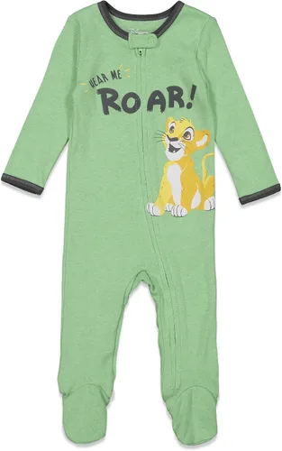 Miniatura 48 de Disney Winnie the Pooh Lion King Monsters Inc. Pixar Toy Story Baby Paquete de 2 overoles Sleep N' Play para recién nacidos hasta niños pequeños