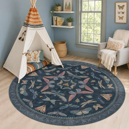 Miniatura 50 de Hazo Haus Alfombra de Baño Bohemia Lavable 2x3, Alfombras Pequeñas para Cocina, Tocador, Puerta Principal Entrada Interior, Antideslizante Pelo Bajo