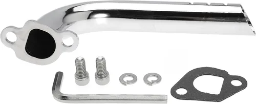 Miniatura 3 de Tubo de escape para Predator 212cc 196cc GX160 GX200, para Baja Warrior MB165 MB200 y para Coleman CT200U BT200X CT200U para Motovox MBX20 Go Kart