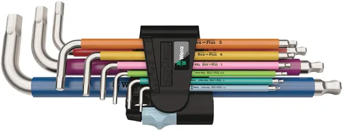 Miniatura 2 de Wera Juegos de llaves en L de acero inoxidable para tornillos