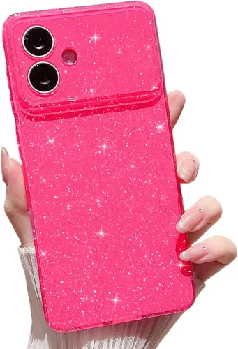 Miniatura 108 de MINSCOSE Compatible con Samsung Galaxy S22 Plus Case, Bonito Color Neón Brillante, con Purpurina Brillante Delgada Resistente a Golpes de Silicona