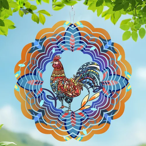 Miniatura 9 de Molinillos de viento de metal de mariposa – Regalos de mariposa para mujeres, mamá, abuela, esposa, Molinillo de viento colgante para decoración