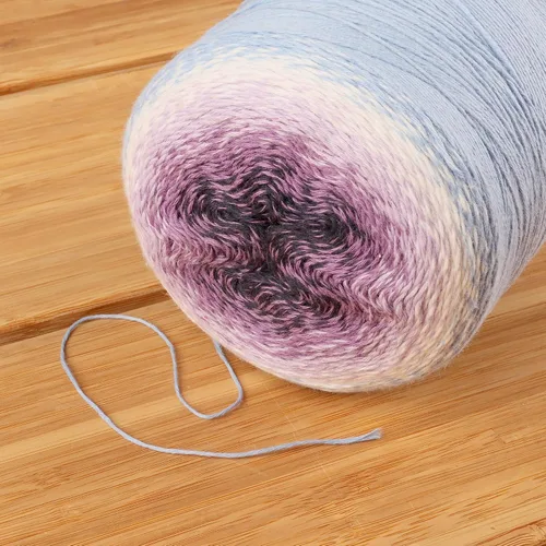 Miniatura 3 de JubileeYarn Hilo Ombré Blast - 220g/pastel Algodón Peso Bebé - Cripta de Hielo - 1 Pastel 119 Cripta de hielo