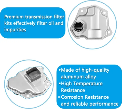 Miniatura 4 de Kit de juntas de cárter de aceite de filtro de transmisión automática compatible con Nissan Rogue Altima Juke 31728-1XF02 31728-1XF03 31726-28X0A