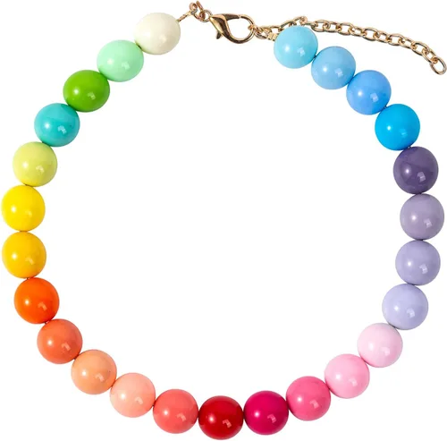 Miniatura 14 de Collar de perlas con cuentas para perro, hecho a mano, collar de perro elegante con campana, joyería para perros pequeños, cachorros (M, rosa crema)