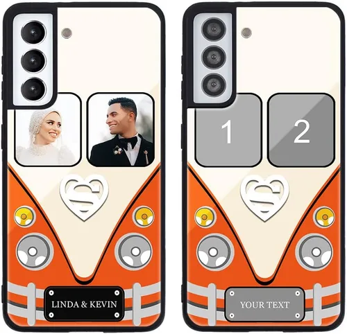 Miniatura 10 de Funda de teléfono personalizada para Samsung Galaxy S22+ / S22 Plus 5G, funda de TPU suave de vidrio templado antiarañazos personalizada con foto