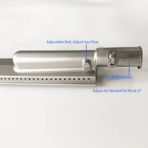Miniatura 6 de Charbroil Cal Flame Beefeater - Paquete de 4 piezas de repuesto para parrilla de gas fundido de 15 13/16 pulgadas para Jennair 720-0061, 720-0062