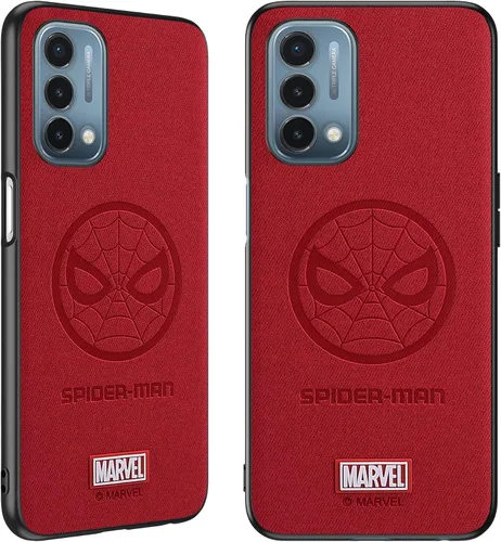 Miniatura 20 de IRON SPIDER Funda para OnePlus Nord N20 5G, con personaje de superhéroe, compatible con OnePlus Nord N20 de piel (azul) para hombre y mujer Capitán