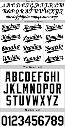 Miniatura 32 de Camisetas deportivas de jersey de béisbol personalizadas, nombre del equipo, número de logotipo, regalo para fanáticos adultos y jóvenes