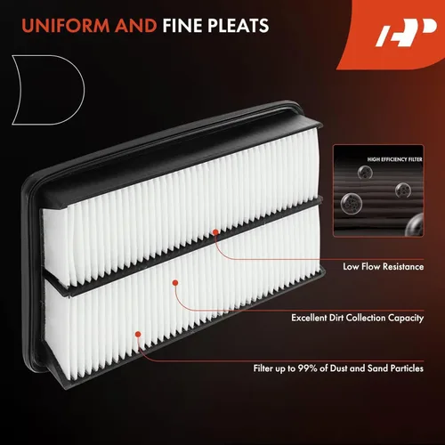 Miniatura 4 de A-Premium Filtro de aire de motor Compatible con Acura RDX 2019 2020 2021 2022 2023 - L4 2.0L - Reemplazo# 17220-5MS-H00