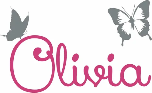 Calcomanía de pared de mariposa con nombre personalizado, etiqueta de pared de mariposa con nombre personalizado para niñas, letrero de nombre