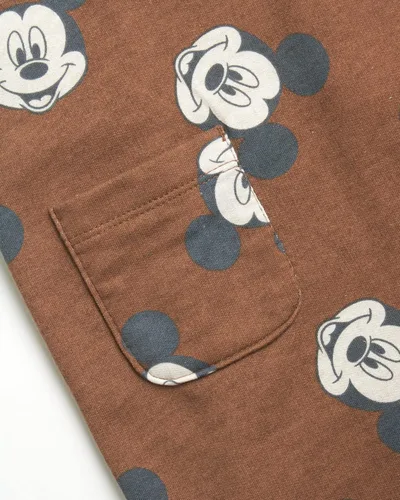 Miniatura 4 de Disney Conjunto de pijama de Mickey Mouse para bebé 2 piezas y camisa de manga larga