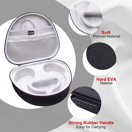 Miniatura 3 de LTGEM - Funda rígida para auriculares Sony INZONE H3 MDR-G300 / H5 WH-G500 / H7 WH-G700 / H9 WH-G900N - Bolsa de transporte protectora de viaje