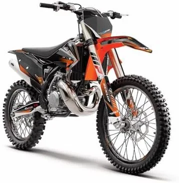 Miniatura 4 de Kit de base gráfica EXC Surge Black Senge 2017-2018 compatible con KTM