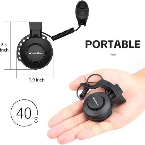 Miniatura 3 de Bocina de bicicleta electrónica de 120 db para ciclismo, cuerno de bicicleta eléctrica, 4 modos de sonido con batería recargable, impermeable