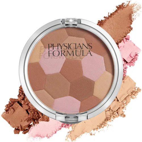 Miniatura 7 de Physicians Formula Mineral Wear®Diamond Bronzer - Híbrido cremoso en polvo y suero, acabado ligero y húmedo, minimiza la apariencia de poros