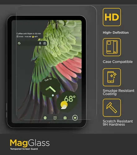 Miniatura 3 de magglass diseñado para Google Pixel Tablet - Protector de pantalla de vidrio templado (tableta Pixel 2023, 10.95 pulgadas)