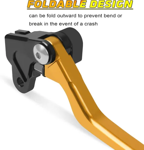 Miniatura 4 de Juego de palancas de embrague de freno corto CNC de aluminio compatible con Suzuki DRZ400 DRZ400S DRZ400SM DRZ400E 2000-2022 DR250R 97-00 DR200S