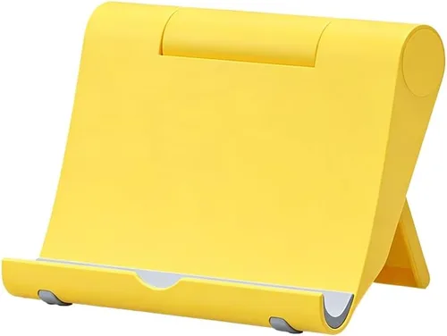 Miniatura 17 de Soporte para tableta, soporte plegable ajustable para teléfono celular, compatible con la mayoría de iPad y teléfonos inteligentes, accesorio