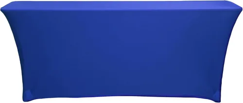 Miniatura 10 de YOUR CHAIR COVERS - Mantel elástico rectangular estándar de elastano de 6 pies x 18 pulgadas, color negro