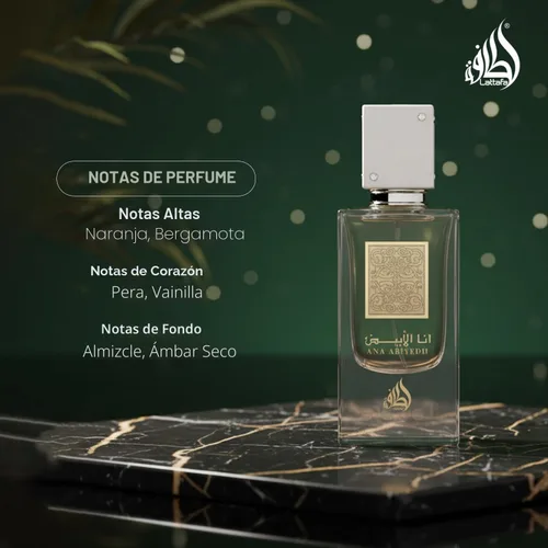 Miniatura 4 de Lattafa Perfumes Ana Abiyedh para Eau de Parfum en espray unisex, 2.0 onzas