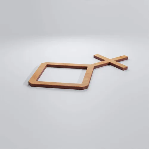 Miniatura 3 de Ekena Millwork WALW08X08X0375CAMAL Cameron Paneles de pared decorativos de 3/8 pulgadas en T, 12 1/4 pulgadas de ancho x 7 pulgadas de alto, aliso