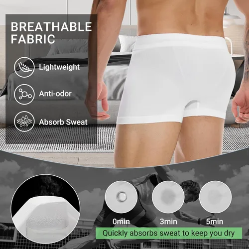 Miniatura 19 de Pantalones cortos de compresión para hombre, paquete de 3/4/5 pantalones cortos de elastano para correr, entrenamiento, deporte, rendimiento, ropa