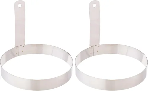 Miniatura 3 de Winco Anillo para huevo redondo, 3 pulgadas, mediano, acero inoxidable