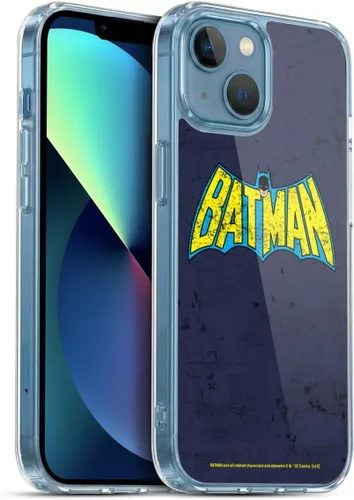 Miniatura 279 de Head Case Designs Funda de gel con licencia oficial de Batman DC Comics Bat Signal Logos [protección de grado militar] compatible con Apple iPhone 7