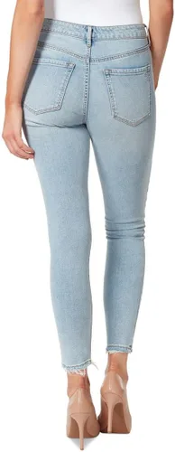 Miniatura 2 de Jessica Simpson Jeans de tobillo de tiro alto y desgastados para mujer