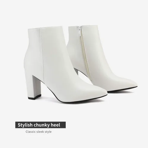 Miniatura 2 de DREAM PAIRS - Botines de mujer de tacón alto y grueso