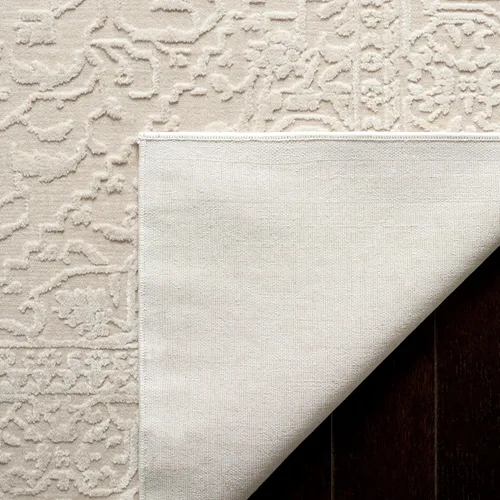 Miniatura 24 de SAFAVIEH Alfombra 10x14 - Colección Reflection - Grande - Beige y Crema, Sin Desprendimiento y Fácil Limpieza, Ideal para Sala de Estar, Dormitorio