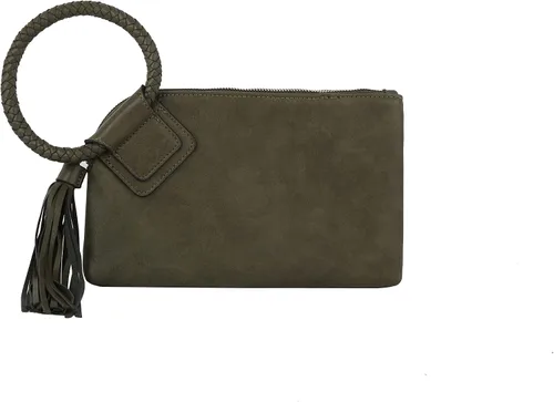 Miniatura 6 de Monedero de mano para mujer, cartera de noche con correa de mano, informal, formal, de cuero vegano, Metro Muse