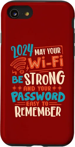 Miniatura 13 de iPhone 15 In 2024 may your wifi be strong & password easy to remember Case