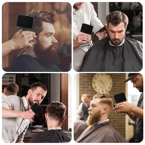 Miniatura 4 de Cepillo de pelo suave para limpiar el cuello y las orejas, suministros de peluquería
