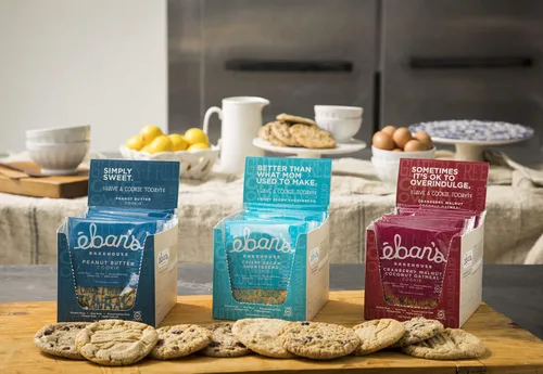 Miniatura 5 de Eban's Galletas frescas horneadas sin gluten – 24 galletas grandes (2 cajas de 12) – suaves y masticables, envueltas individualmente, gourmet, sin