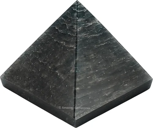 Miniatura 10 de Piedras Curativas de Cristal de Pirámide de Cuarzo Claro de Amazing Gemstone - Figura de Gran Pirámide de 2" de Piedra Natural para Meditación