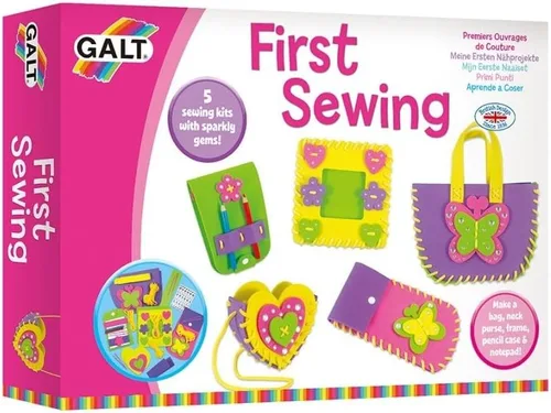 Galt Toys, primer kit de costura para niños, kit de manualidades para aprender a coser DIY, para niños de 5 años en adelante