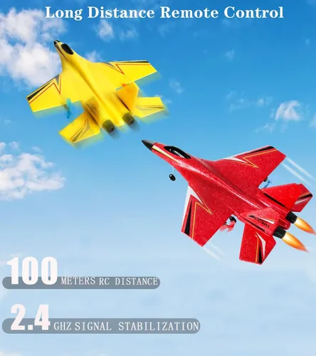 Aviones de espuma RC para mayores de 14 años y adultos, avión de combate con control remoto, juguetes de avión de pasatiempo, regalos para