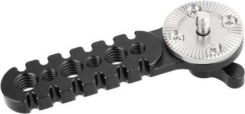 Miniatura 6 de CAMVATE Brazo de extensión Rosette con tornillo de rosca M6 para plataforma de jaula de cámara DSLR (negro) - 3099