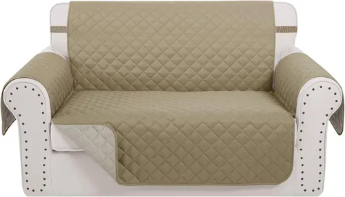 Miniatura 64 de Fundas para silla reclinable, reversible, funda de sofá para mascotas, protector de muebles para niños perezosos