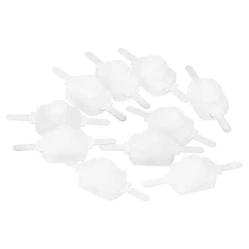 Miniatura 6 de PATIKIL Interruptor de botón de pestillo, 10 piezas de pin recto de encendido/apagado automático DC 30V 1A micro interruptor de control para Negro