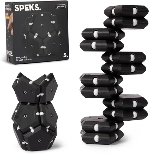 Miniatura 8 de Speks Geode - Juguete magnético antiestrés, juguete de escritorio sensorial para adultos y adolescentes de 14 años en adelante, regalo